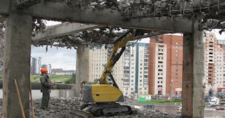 Демонтаж перекрытий в Горно-Алтайске - цены от 1021 руб. - Сварной-Грн