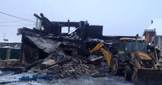 Демонтаж сгоревших зданий в Горно-Алтайске | Сварной-Грн - снос после пожара от 1021 рублей